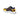 Belvedere Adam in Gold, Purple & Black Exotic Ostrich / Calf-Skin Leather Sneaker (Copy) in #color_