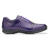 Belvedere Astor in Purple Genuine Caiman Crocodile & Soft Calf Sneakers in Purple #color_ Purple