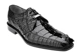 Belvedere Colombo in Black Genuine Hornback Oxfords
