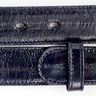 Belvedere Eel Belt in Navy in Navy 44