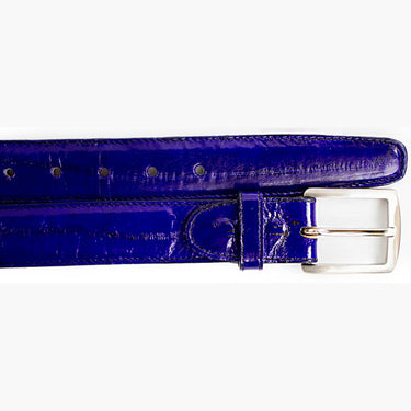 Belvedere Eel Belt in Purple in Purple 44