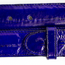 Belvedere Eel Belt in Purple in Purple 44 #color_ Purple 44