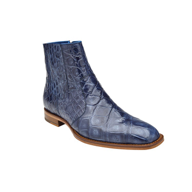 Belvedere Ivan in Sky Blue Genuine Alligator Boots in #color_
