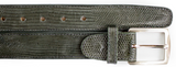 Lizard Belt in Gray