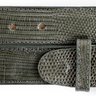 Belvedere Lizard Belt in Gray in Grey 44 #color_ Grey 44