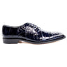 Belvedere Mare in Navy Genuine Ostrich & Eel Oxfords in Navy