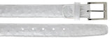 Ostrich Quill Belt in White