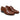 Belvedere Renzo in Antique Almond Exotic Pirarucu Lace-Up Derby Shoes