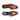 Belvedere Varo in Chocolate / Antique Tan Genuine Eel & American Alligator Wingtip Oxfords in #color_