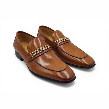 Carrucci Shoes Beveled Squared Toe Dress Loafer