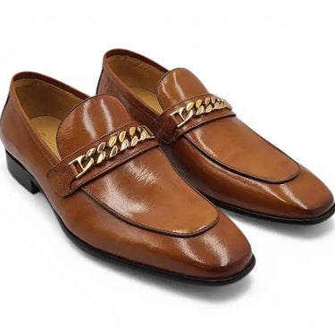 Carrucci Shoes Beveled Squared Toe Dress Loafer