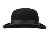 Bigalli Classic in Black Wool Felt Bowler Hat