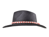Bigalli Chukaro in Black Panama Hat