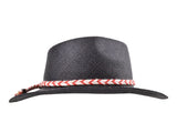 Bigalli Chukaro in Black Panama Hat