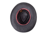 Bigalli Chukaro in Black Panama Hat