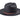 Countryside Panama in Black Wool Panama Grade 3