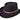 Merino Gambler in Black Wool 100% Wool Felt #color_ Black Wool 100% Wool Felt