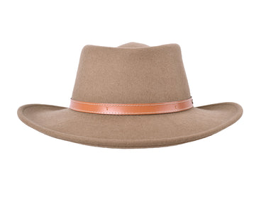 Bigalli Gambler Merino Wool Felt Cowboy Hat