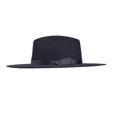 Bigalli Giza Flat Brim Wool Felt Hat