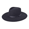 Bigalli Giza Flat Brim Wool Felt Hat