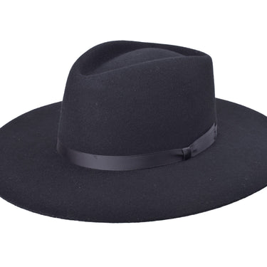 Bigalli Giza Flat Brim Wool Felt Hat