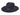 Giza in Black Wool 100% Wool Felt #color_ Black Wool 100% Wool Felt