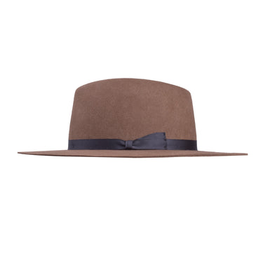 Bigalli Giza Flat Brim Wool Felt Hat