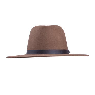 Bigalli Giza Flat Brim Wool Felt Hat