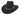 Long Trail in Black Wool 100% Wool Felt