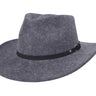 Melbourne Wool Felt in Grey Melange Alpaca Alpaca Wool Blend