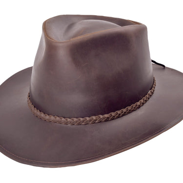Melbourne Leather in Chocolate Leather Genuine Leather