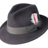 Milano in Dark Grey Wool 100% Wool Felt