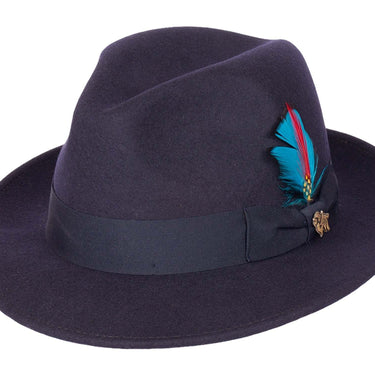 Milano in Navy Wool 100% Wool Felt