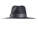 Bigalli Onyx in Black Panama Hat