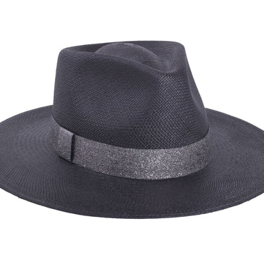 Bigalli Onyx in Black Panama Hat