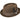 Pork Pie Stingy in Chocolate Wool 100% Wool Felt