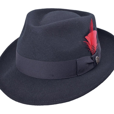 Quickstep in Black Wool 100% Wool Felt