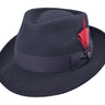 Quickstep in Black Wool 100% Wool Felt