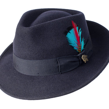 Quickstep in Navy Wool 100% Wool Felt