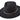 Rider in Black Wool 100% Wool Felt #color_ Black Wool 100% Wool Felt