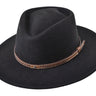 Rider in Black Wool 100% Wool Felt