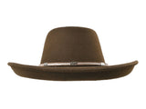 Bigalli Rust Merino Wool Felt Outdoor Hat
