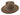 Rider in Chocolate Wool 100% Wool Felt