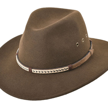 Scout in Chocolate Wool 100% Wool Felt