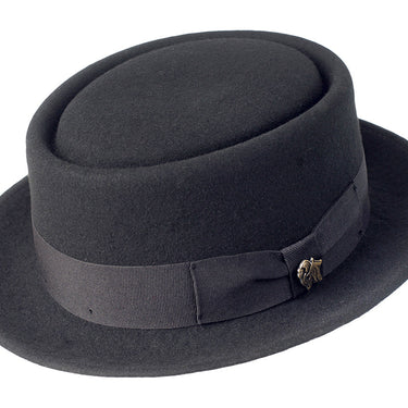 Cooker in Black in Black Wool 100% Wool Felt