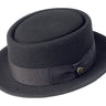 Cooker in Black in Black Wool 100% Wool Felt