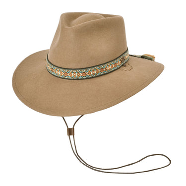 Bigalli Yaya in Khaki Wool Felt Hat