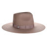 Biltmore Celebration Wool Felt Wide Brim Fedora in Taupe OSFM