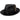 Biltmore Hometown Sisal Teardrop Fedora in Black #color_ Black