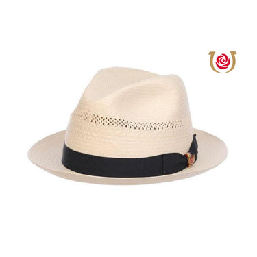 Biltmore Justify Official Kentucky Derby Straw Fedora in Ivory #color_ Ivory